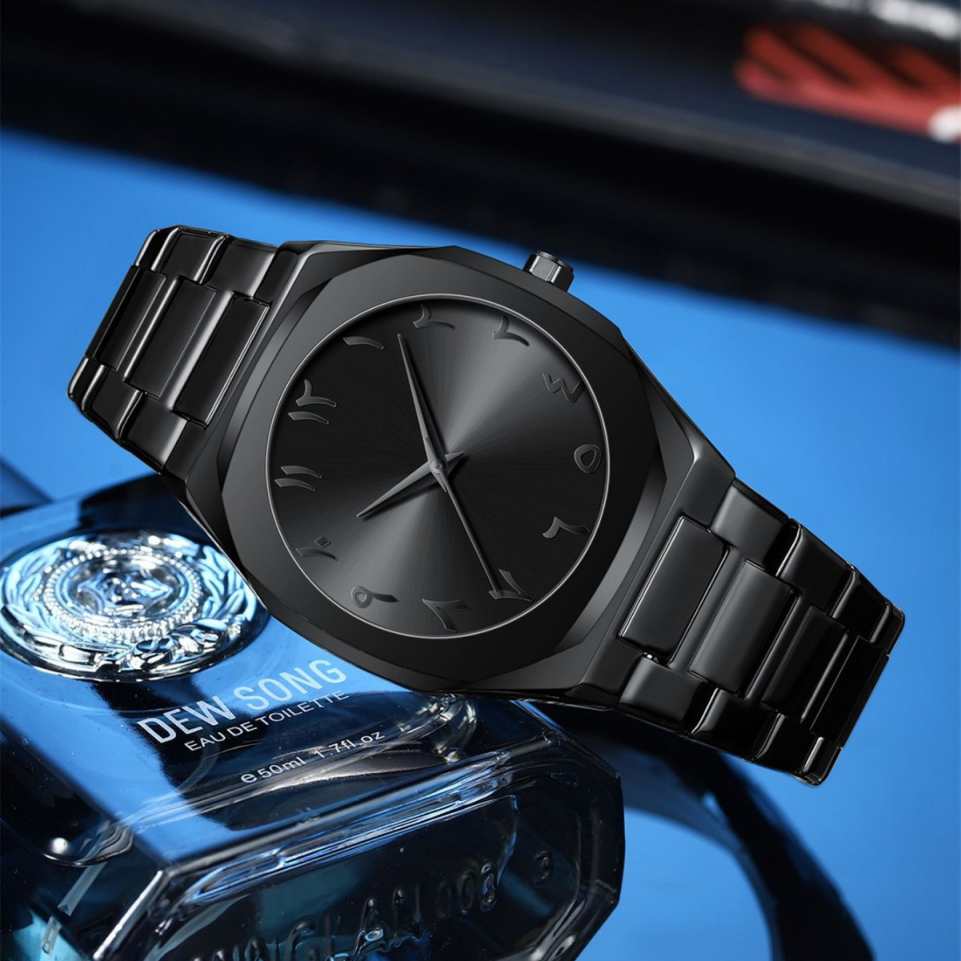 Stainless Steel Arabic Watch