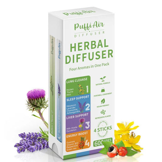 PuffiAir Herbal Diffuser (Pack of 4)